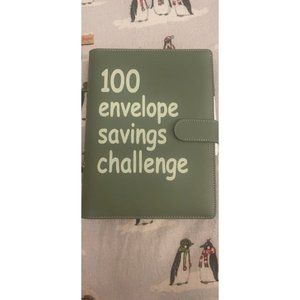100 Envelopes A5 Money Saving Budget Binder with Envelopes and Saving Book